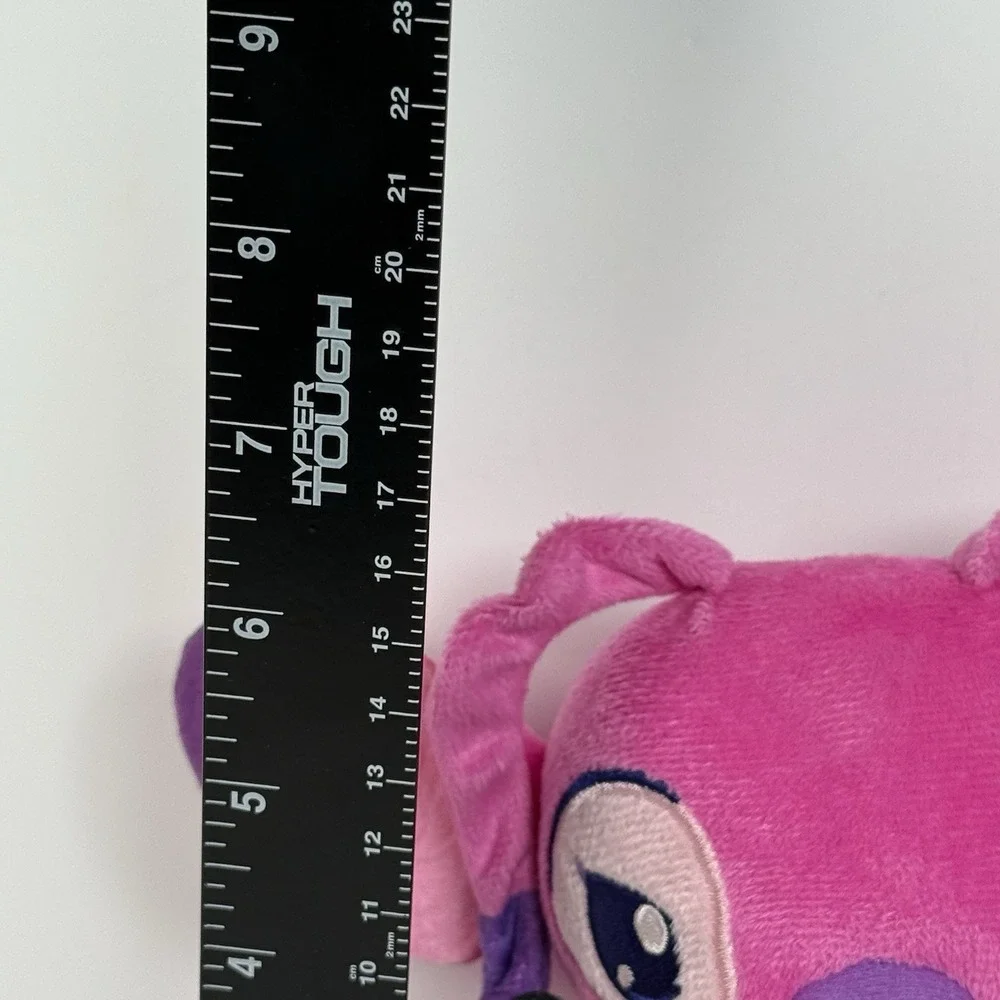 NWT Disney Lilo & Stitch Angel Pink Plush Small Stuffed Animal Just Play Barbell